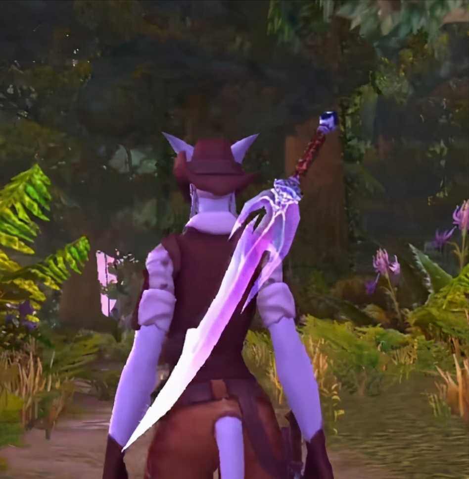 魔兽世界9.0:三把幻影风格幻化武器!找不到更漂亮的单手剑了