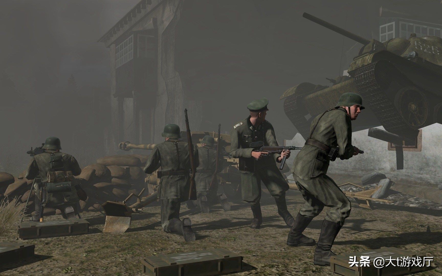 二战即时战略游戏《战争之人：突击小队》，比《英雄连》更细腻