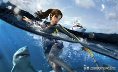 古墓丽影8第四关攻略（