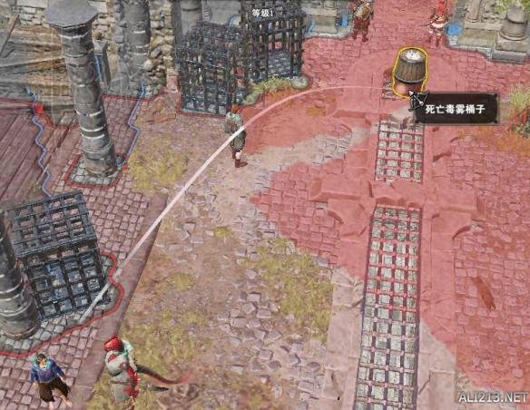 《神界：原罪2》死亡毒雾桶子秒杀欢乐堡城门boss方法介绍