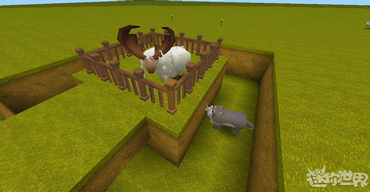 迷你世界如何驯化狼？方法居然这么简单，完全不需要使用资源