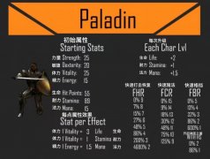 暗黑2祝福之锤圣骑士装