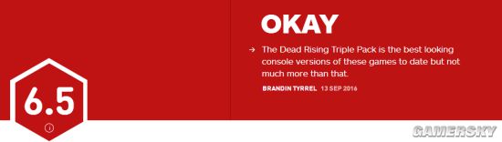 《丧尸围城》重制版IGN 6.5分 除了画面没有新内容