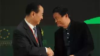 王健林和马云又怼上了，王健林说，马云你输了！