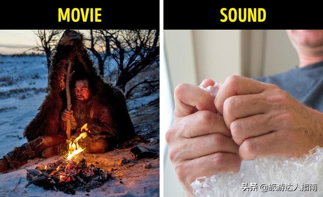 看电影的时候有想过音效是如何制作的吗？一定有你意想不到的方法