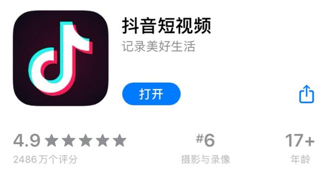 2019 APP下载量排行榜出炉：抖音超7亿高居第二