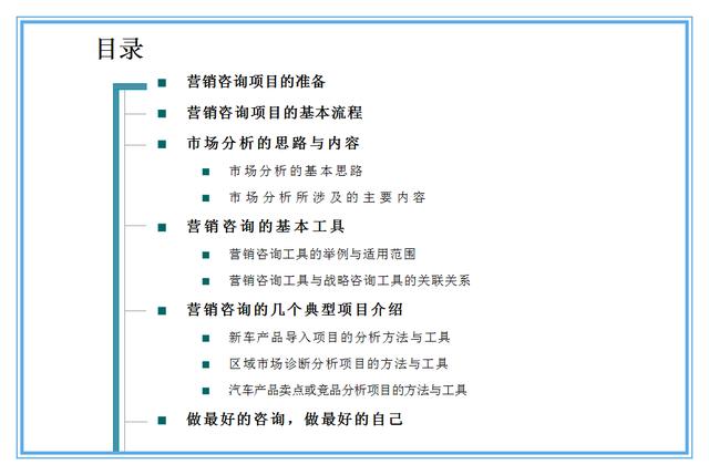 500强企业常用实战营销管理分析工具
