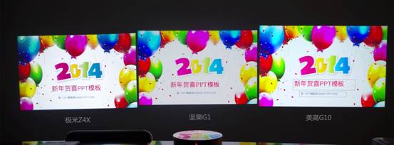三大知名品牌智能微型投影仪大比拼