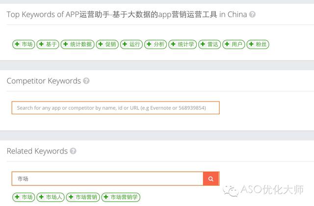 国内外常用ASO优化工具分析