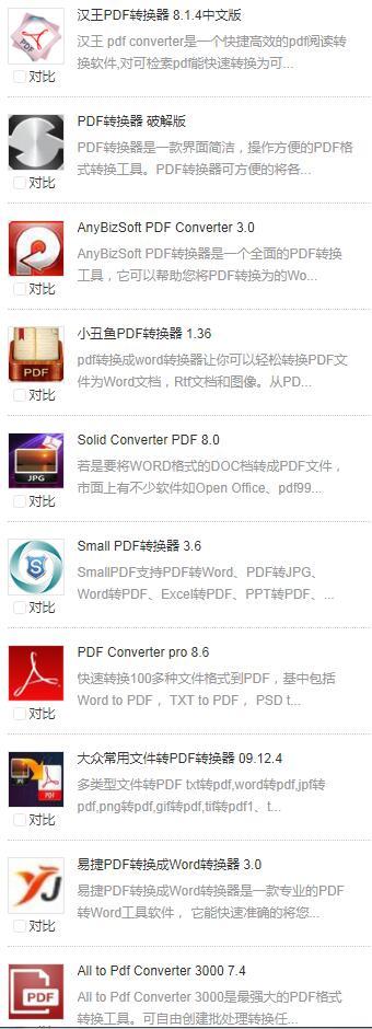 pdf转换成word转换器哪款最好？
