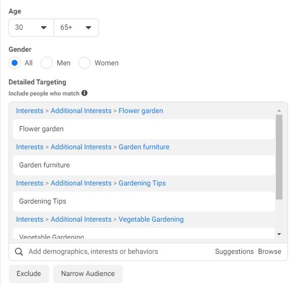 自建站引流：使用Facebook广告兴趣定位精准寻找潜在客户