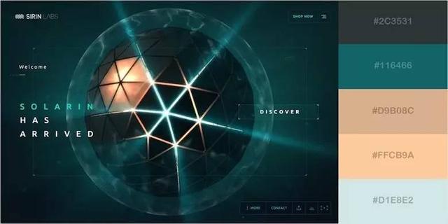 不可错过的网页配色，简直美翻啦！（内附色值）