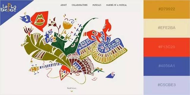 不可错过的网页配色，简直美翻啦！（内附色值）