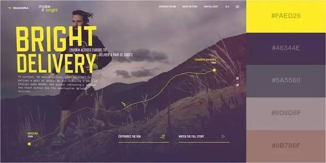 不可错过的网页配色，简直美翻啦！（内附色值）