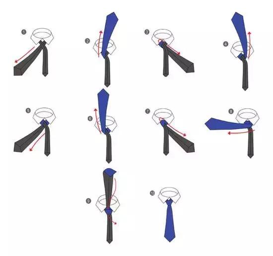 教你打领带12种方式，男生学来自用，女生学来当贤妻良母！