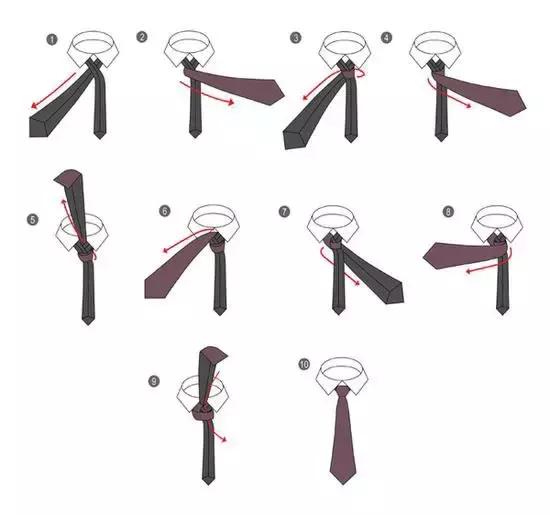 教你打领带12种方式，男生学来自用，女生学来当贤妻良母！