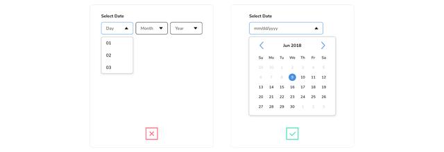 7个技巧，教你做好下拉菜单设计