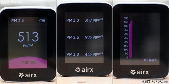 airx/米家/352 聊聊这3款PM2.5检测仪