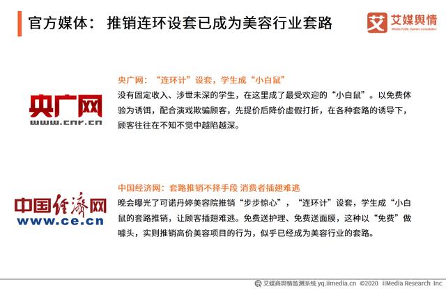 2020年315晚会“可诺丹婷虚假广告”问题曝光舆情监测报告