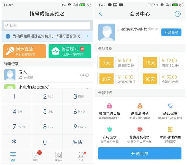 年关将近电话打不停  4款免费电话对比评测