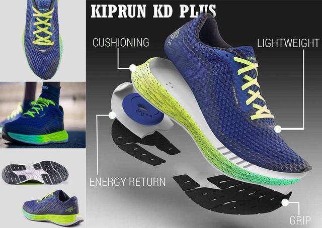 双层助力，畅跑一夏，迪卡侬轻盈动力跑鞋，KIPRUN KD Plus 体验
