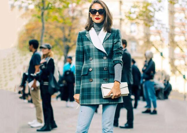 学会牛仔蓝的三种配色，时尚过冬不寂寞