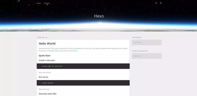 一步步教你搭建专属于自己的炫酷博客