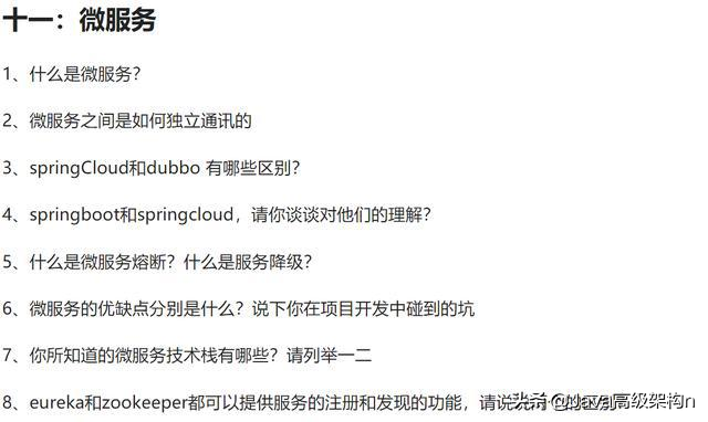 阿里面试全题：面试阿里P8岗位完整阿里技术面试题目
