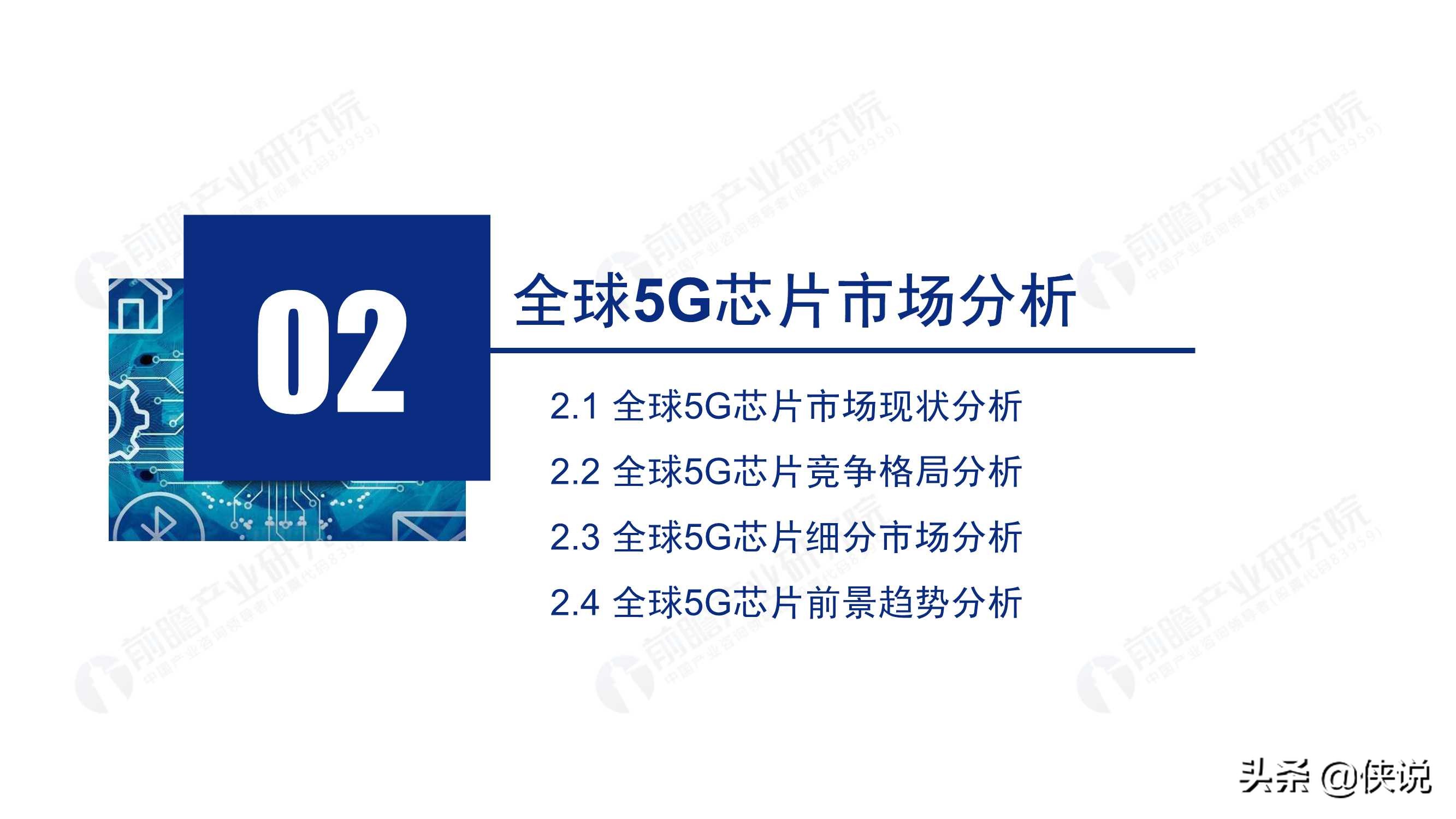 2020年5G芯片行业研究报告（前瞻产业研究院）