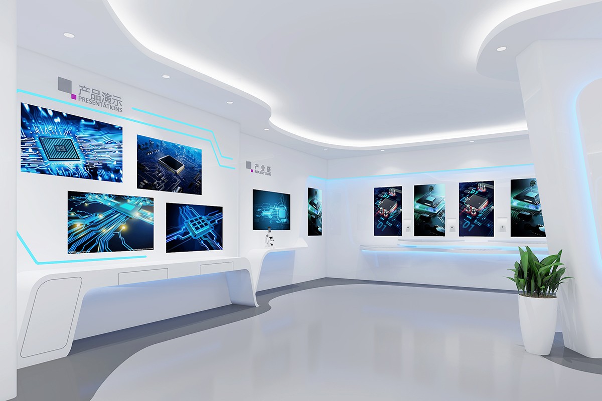 弧线之美，闪耀匠心 | 展厅设计案例分享