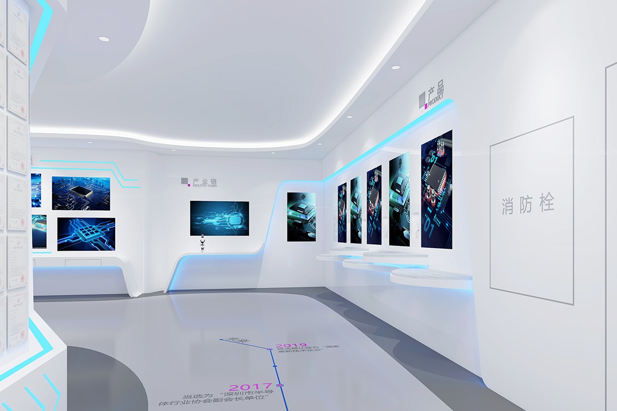 弧线之美，闪耀匠心 | 展厅设计案例分享