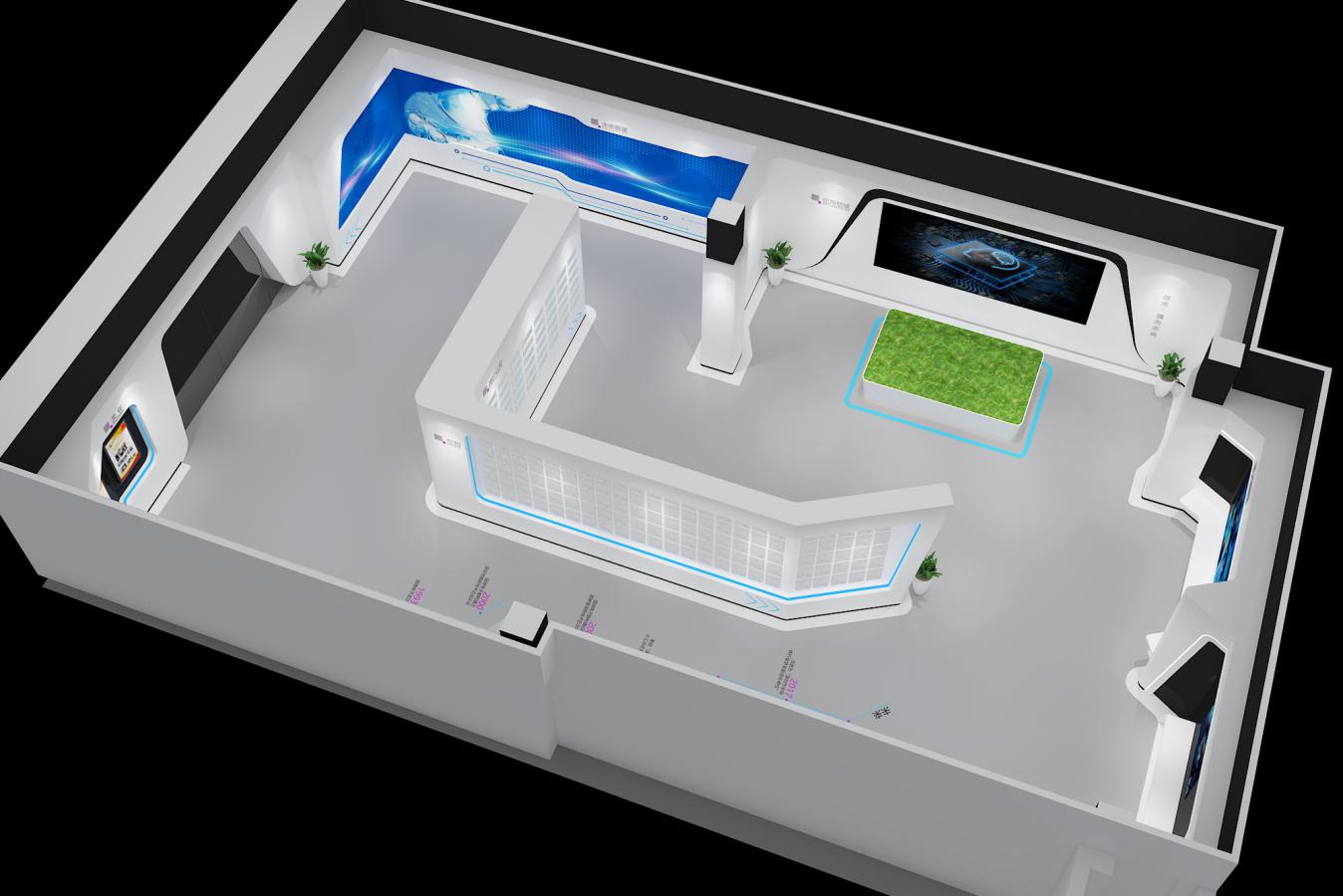 弧线之美，闪耀匠心 | 展厅设计案例分享