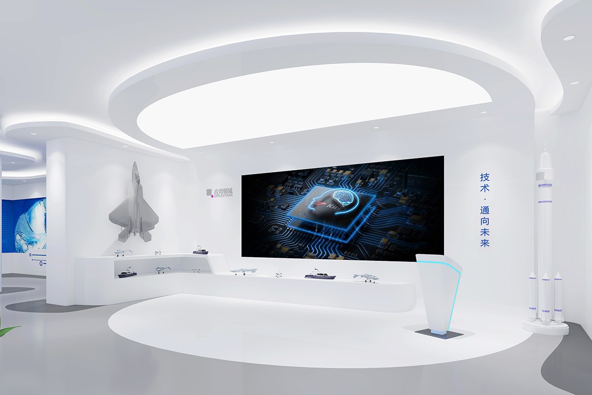 弧线之美，闪耀匠心 | 展厅设计案例分享