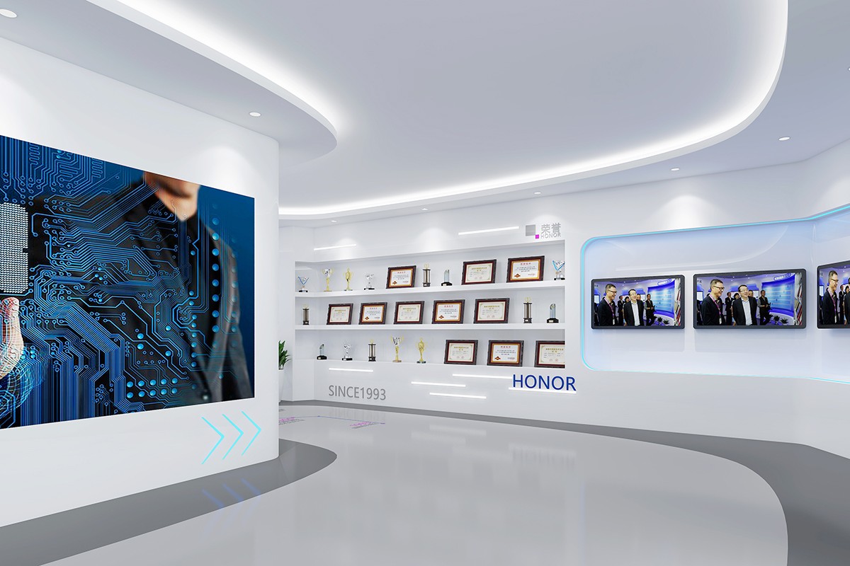 弧线之美，闪耀匠心 | 展厅设计案例分享