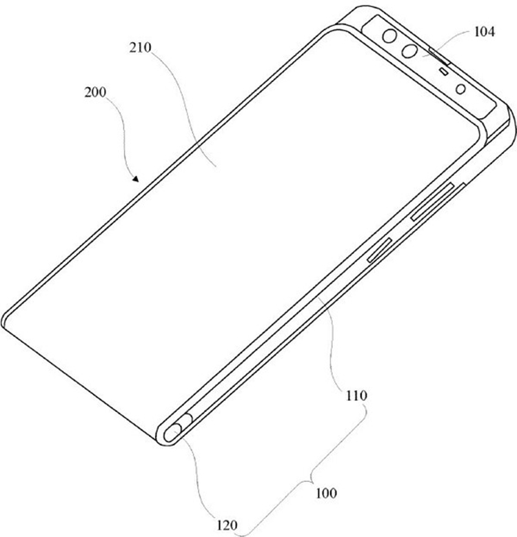 小米手机新型柔性屏专利图公布，屏幕可进行伸缩与滑动