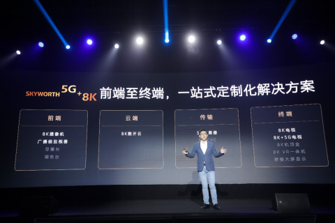 创维电视Q71系列领航发布，开创“5G+8K”新时代