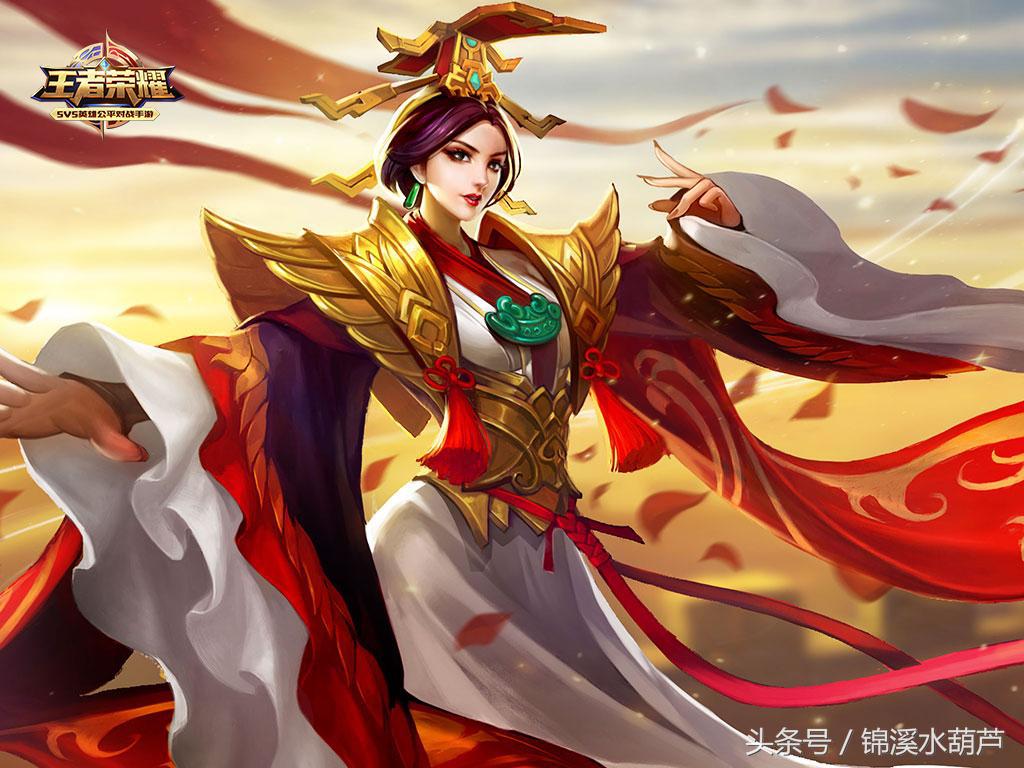 王者荣耀中最美的五款女英雄皮肤，第一名不用花一分钱