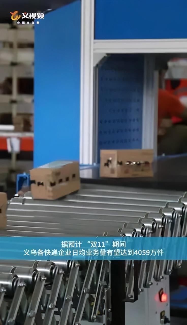 别急，收货人！双11，义乌首收寄快递达3435.84万件