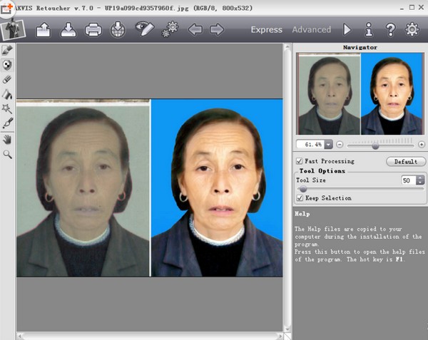 老照片模糊不清？别怕，送PS修复破损神器一秒神奇复原