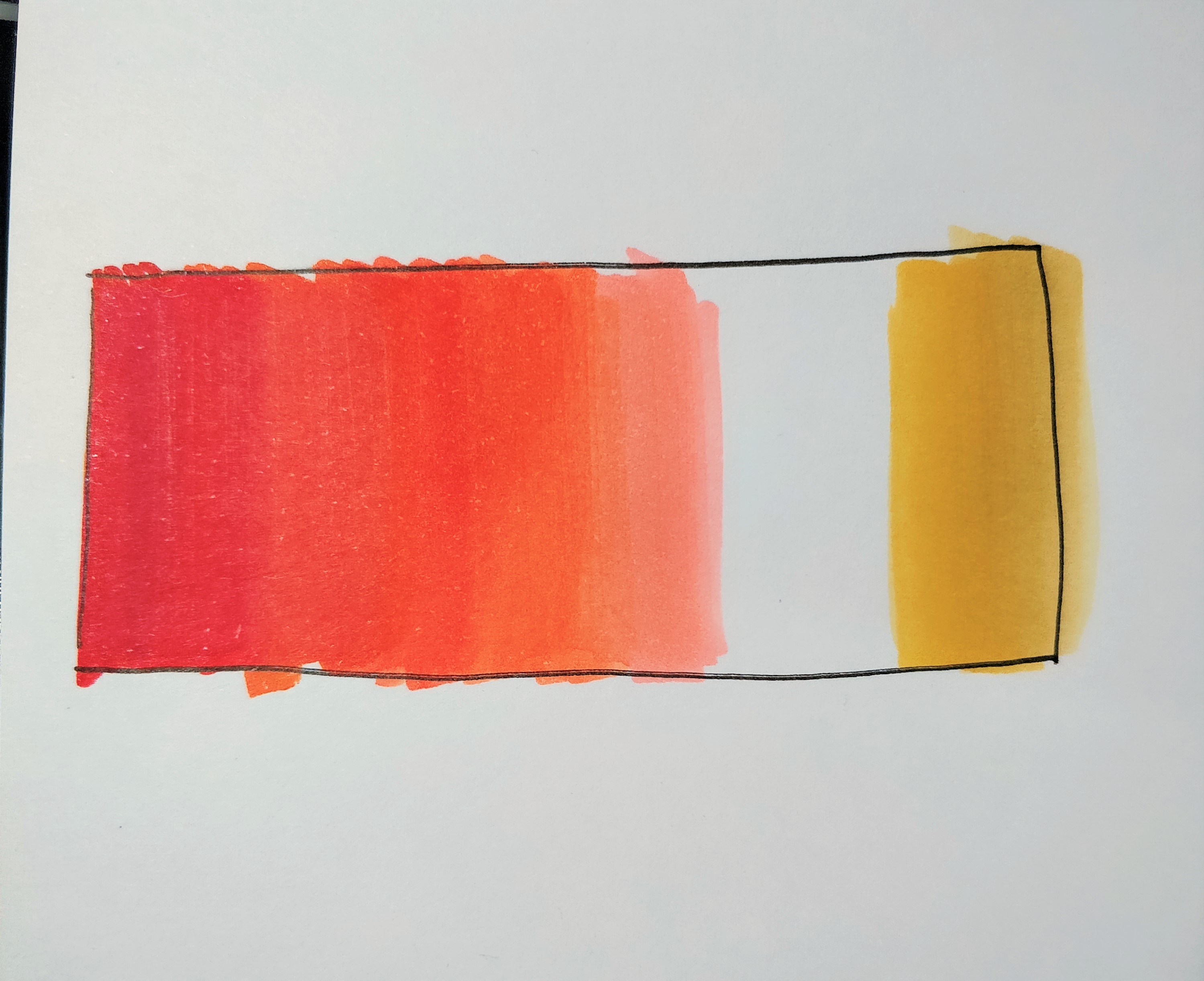 [马克笔教程]马克笔不会画渐变？手把手教你哦~