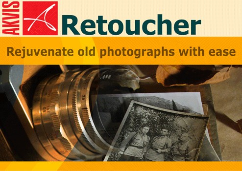 老照片模糊不清？别怕，送PS修复破损神器一秒神奇复原