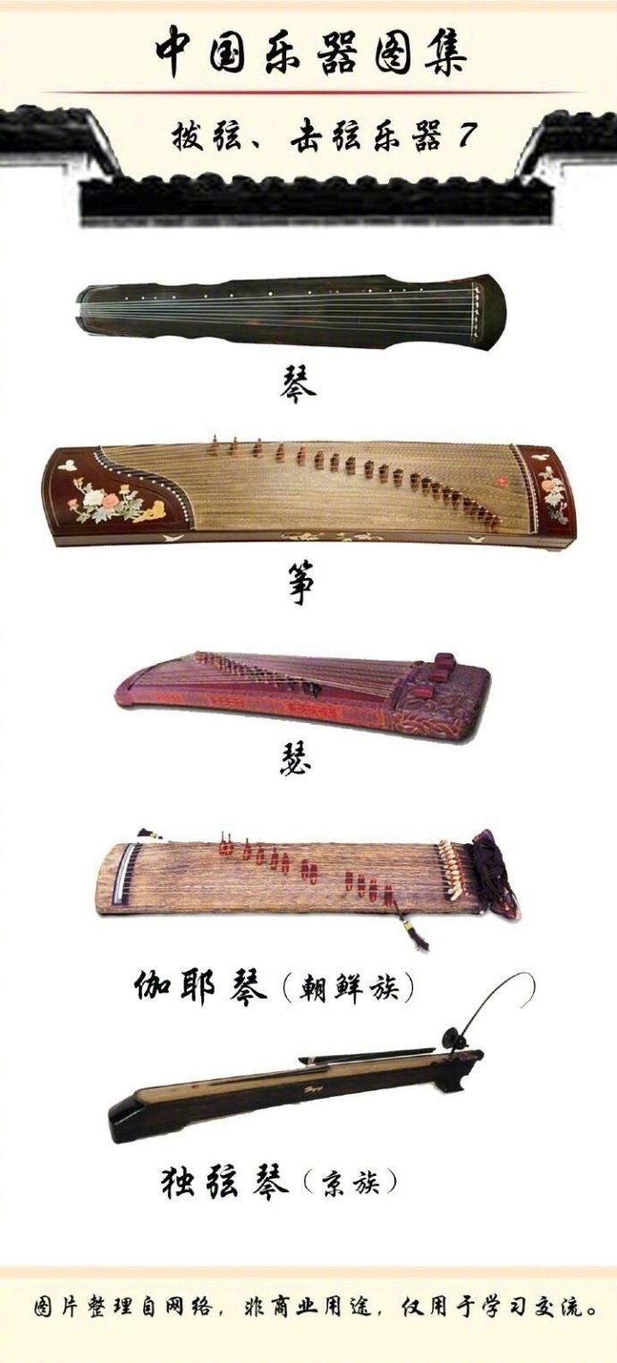 中国乐器图片和名称供认识（转之网络）