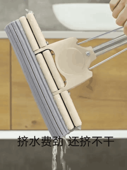 喝水超快的拖把，免手洗，还不漏放头发