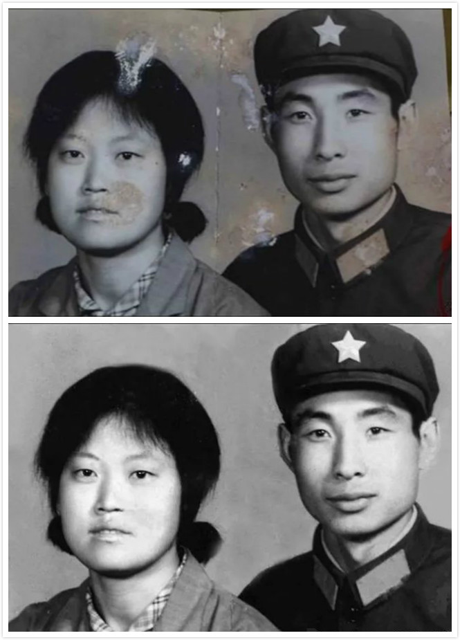 老照片模糊不清？别怕，送PS修复破损神器一秒神奇复原