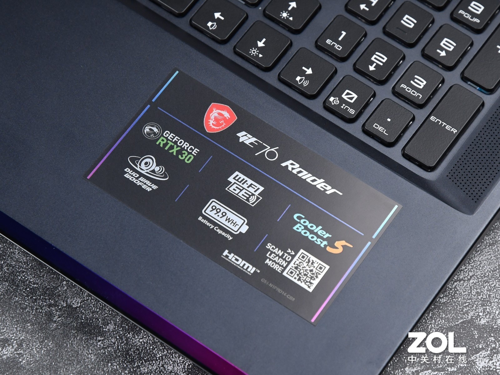 旗舰平台游戏怪兽 微星强袭2 GE76图赏