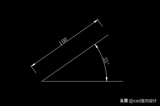 室内设计CAD教程、CAD快速绘制斜线