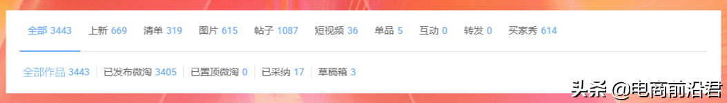 淘宝中小卖家如何全面布局内容营销，让店铺有一个更好的发展前景
