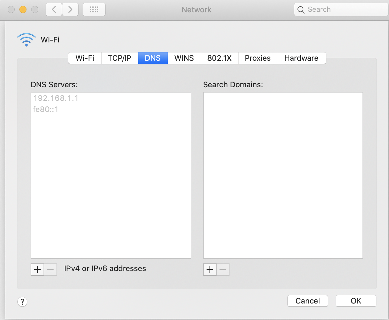 mac问题：safari无法打开网页