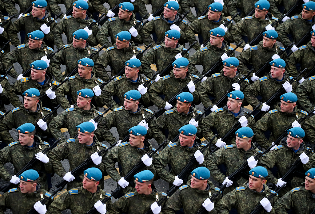 莫斯科红场举行庆祝卫国战争胜利76周年阅兵式