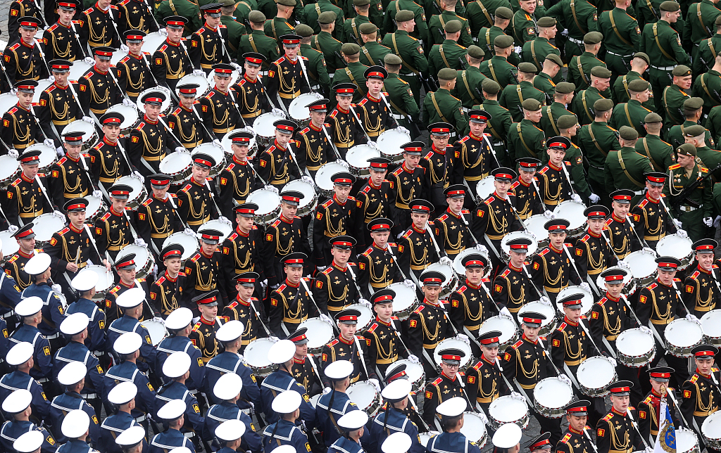 莫斯科红场举行庆祝卫国战争胜利76周年阅兵式